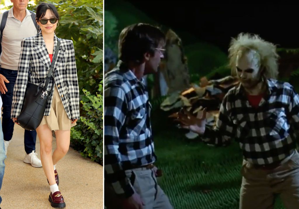 Jenna lució un atuendo que nos recordó otro emblemático vestuario de la película de 1998