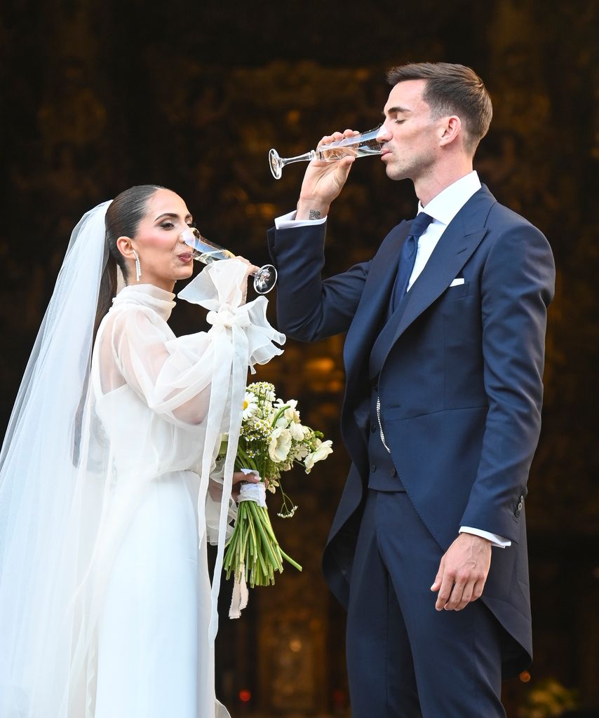 La boda de Fabián Ruiz y Rosa Pereira en Sevilla