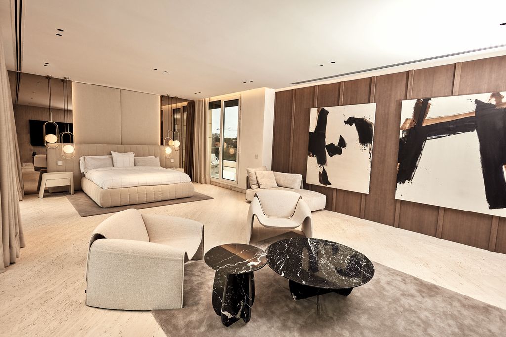 El impresionante habitación de Alice Campello y Álvaro Morata en su casa de Madrid