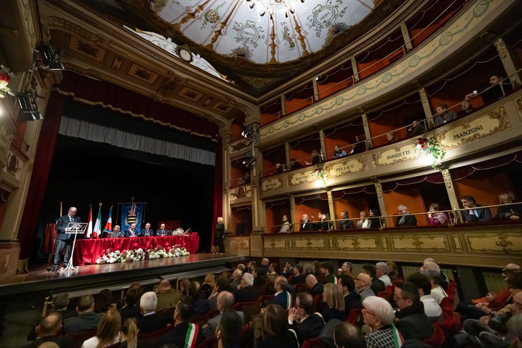 El Príncipe, en uno de los actos