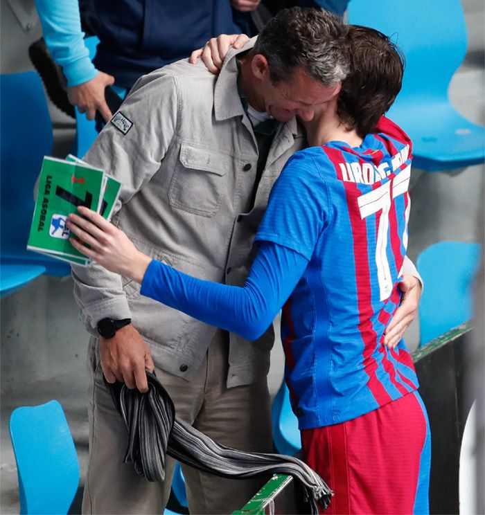 Iñaki Urdangarin y su hijo Pablo