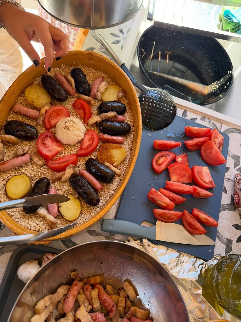 El arroz al horno que comieron