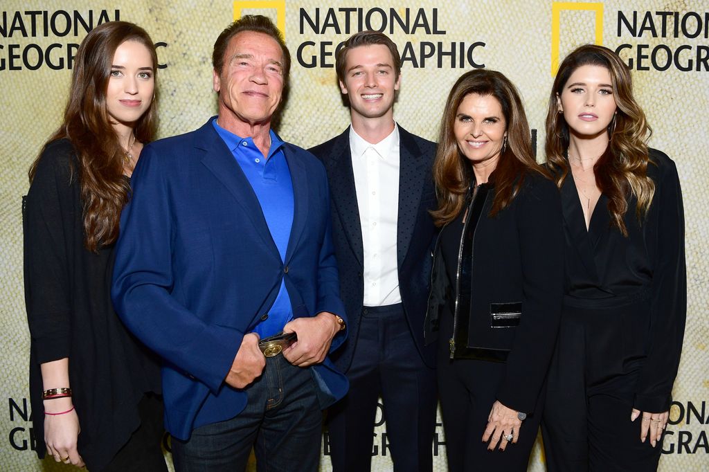 La expareja con 3 de sus 4 hijos