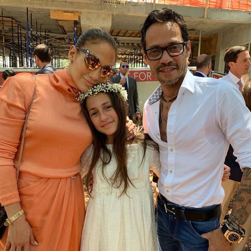 marc anthony and jennifer lopez with daughter emme