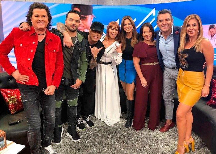 Adamari y Fonsi