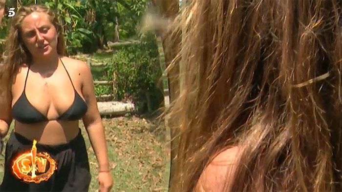 Rocío Flores se enfrenta al espejo en Supervivientes