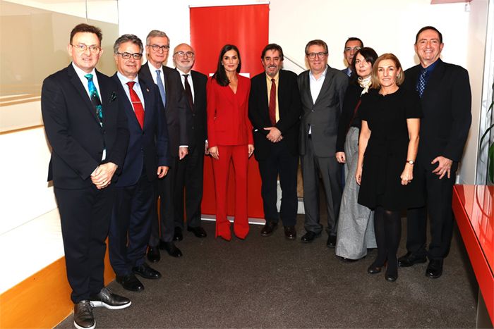 reina Letizia en el instituto Cervantes de Los Ángeles