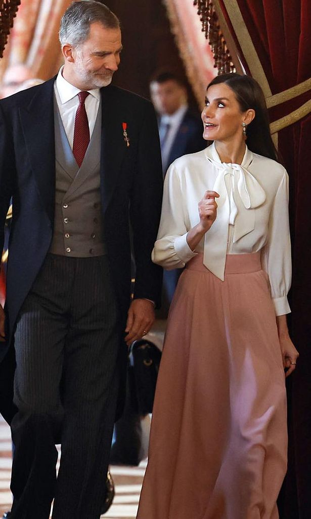 El rey Felipe VI y la reina Letizia HOLA4097
