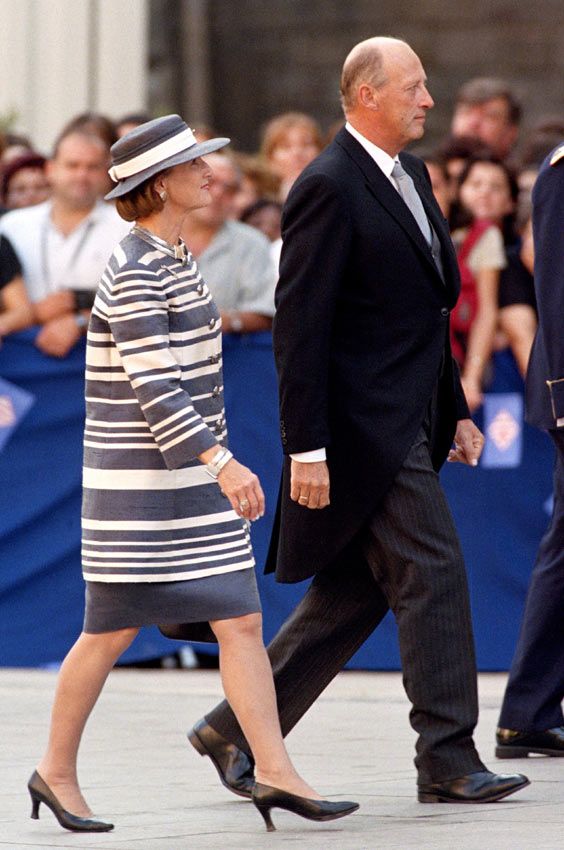 Harald y Sonia de Noruega