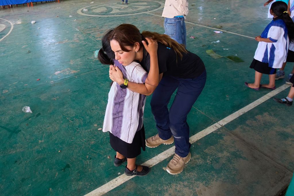 Durante la Copa Mundial de Futbol 2026, Tania tuvo una participación especialmente relevante en las acciones de UNICEF para promover entornos seguros para niñas, niños y adolescentes y prevenir la explotación y la violencia sexual.