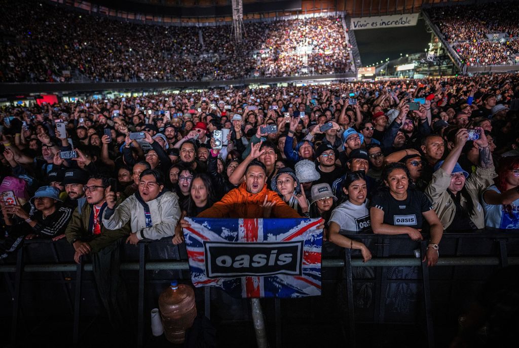 El Estadio GNP vibró con cada una de las cancines de Oasis