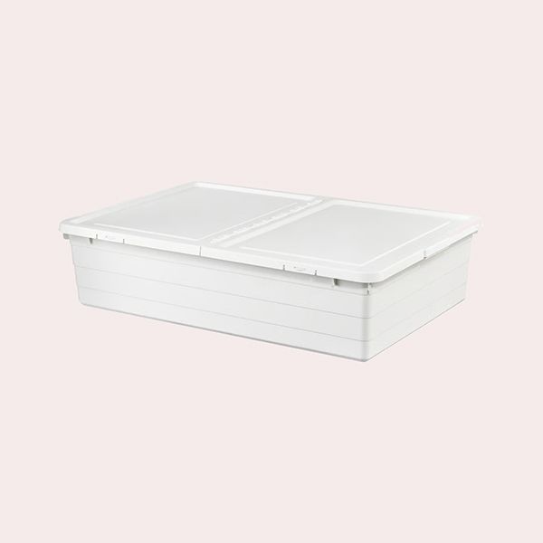 SOCKERBIT Caja con Tapa Blanca de IKEA