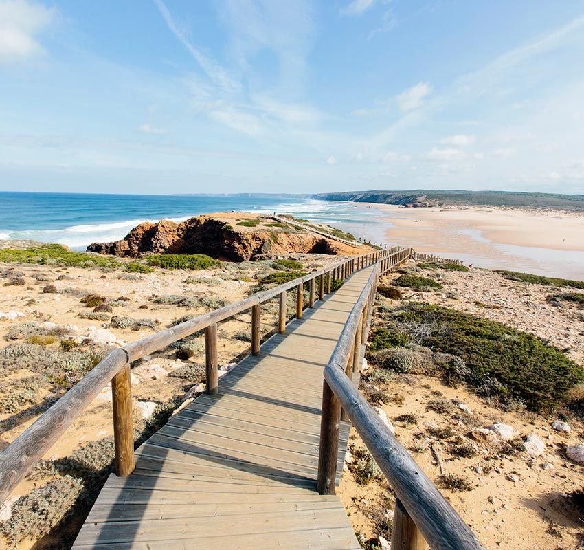 Playa de Bordeira, Algarve portugués