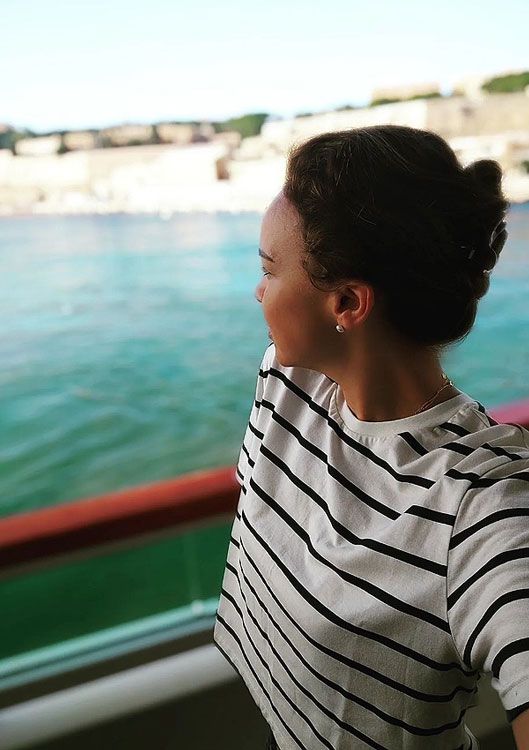 Imagen de Chenoa en su luna de miel 