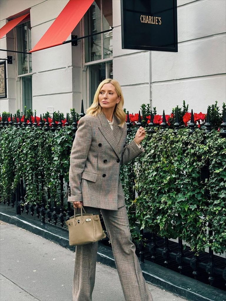 Marie-Chantal de Grecia celebrando el 25 aniversario de su firma en Londres.