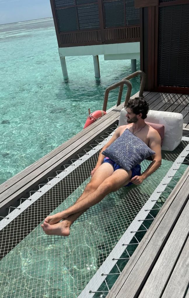 Antonio Mauri se ha relajado en Maldivas