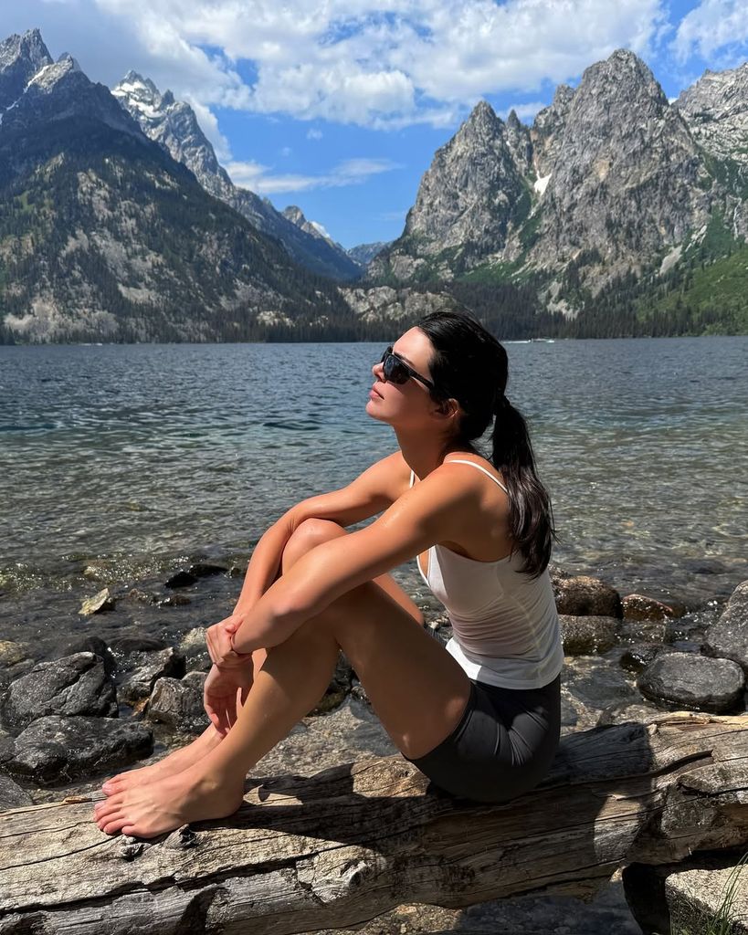 Kendall Jenner ha compartido en sus redes sociales su pasión por las actividades al aire libre. 