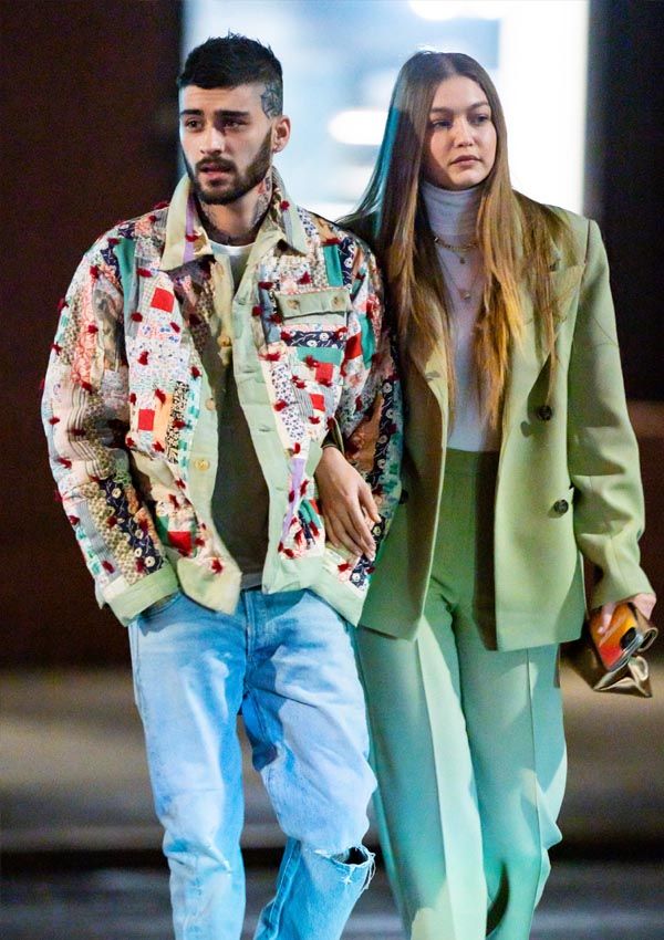 Gigi Hadid y Zayn Malik paseando