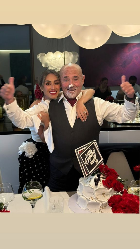 Anahí y su papá, Enrique Manuel Puente