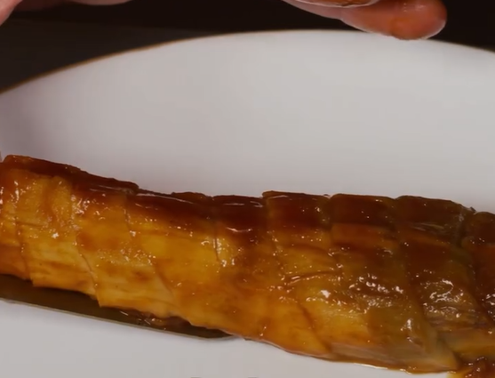'Entrecote' de berenjena