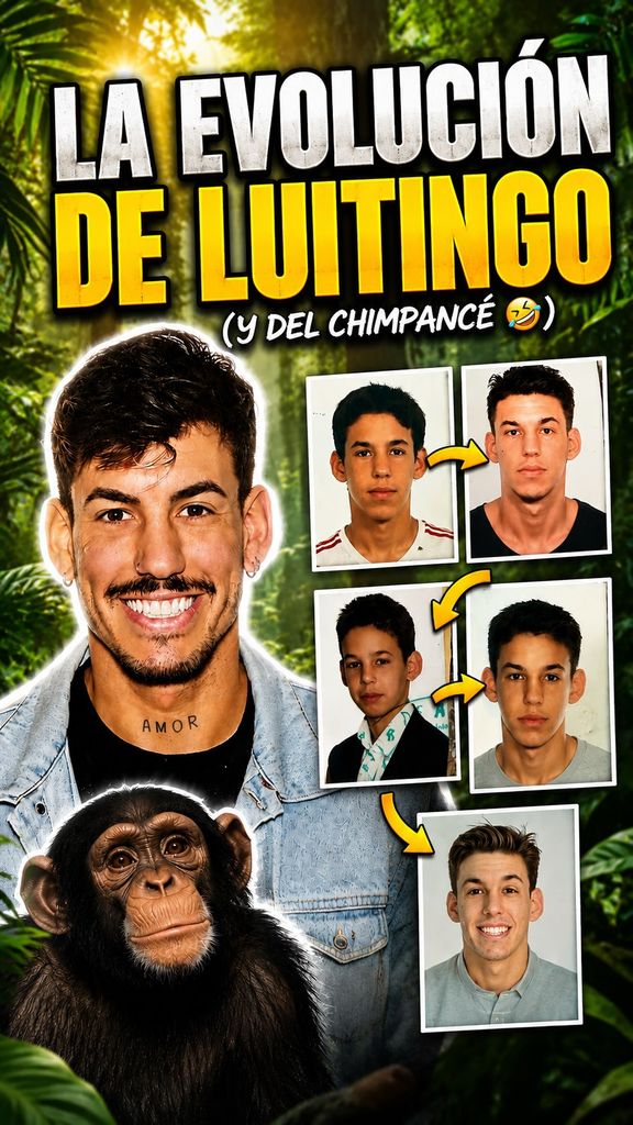 El increíble antes y después de Luitingo: así ha cambiado el cantante desde su infancia hasta hoy