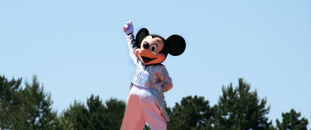 Muñeco Mickey Mouse en Disneyland París