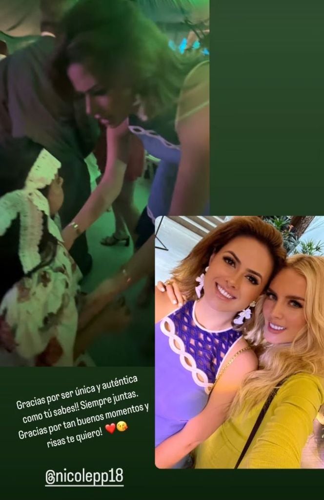 Tania Ruiz y Nicole Peña