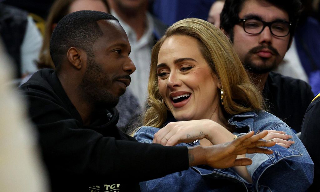 Rich Paul and Adele