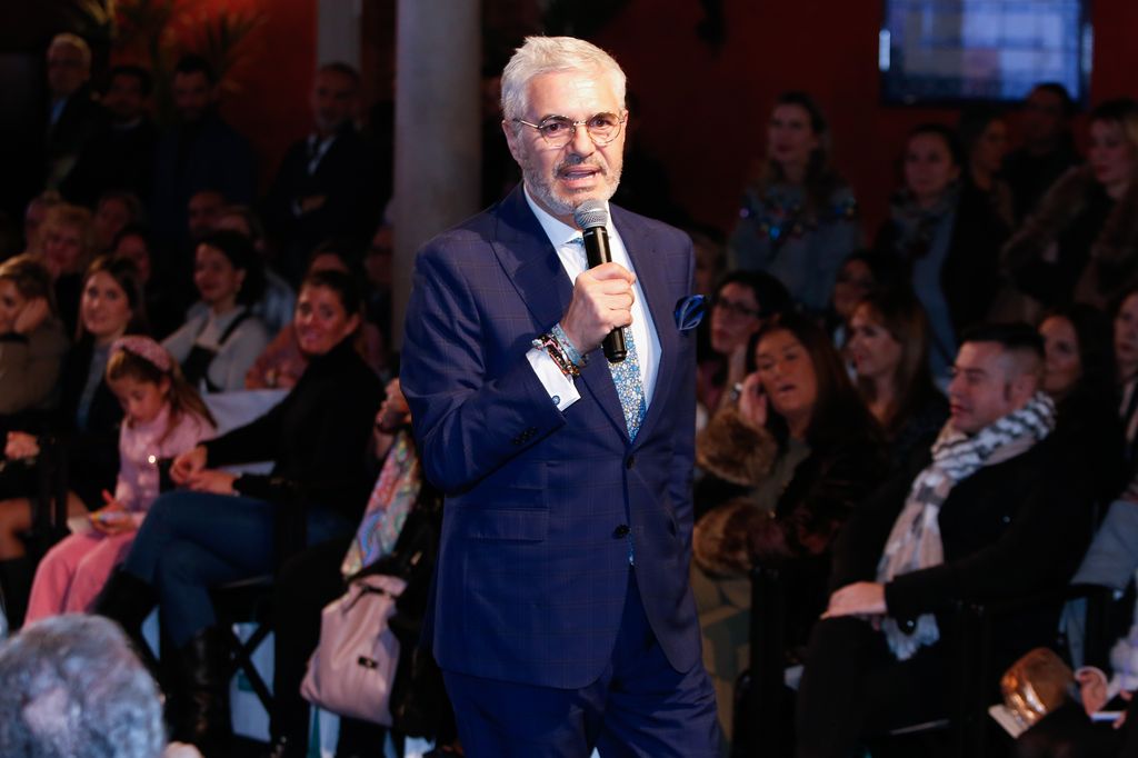 Agustín Bravo durante unos premios en Sevilla 