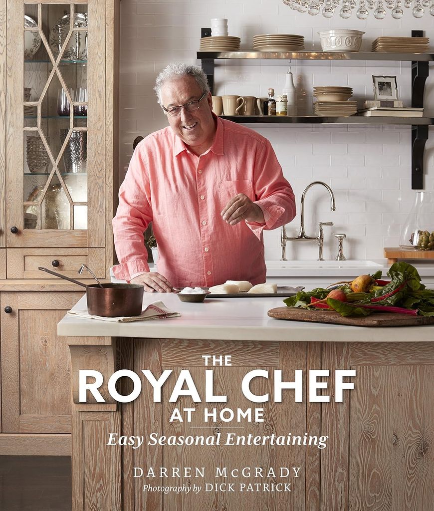 The Royal Chef at Home, uno de los libros publicados por el chef Darren McGrady.