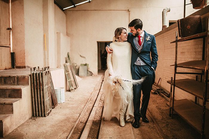 pareja de recién casados
