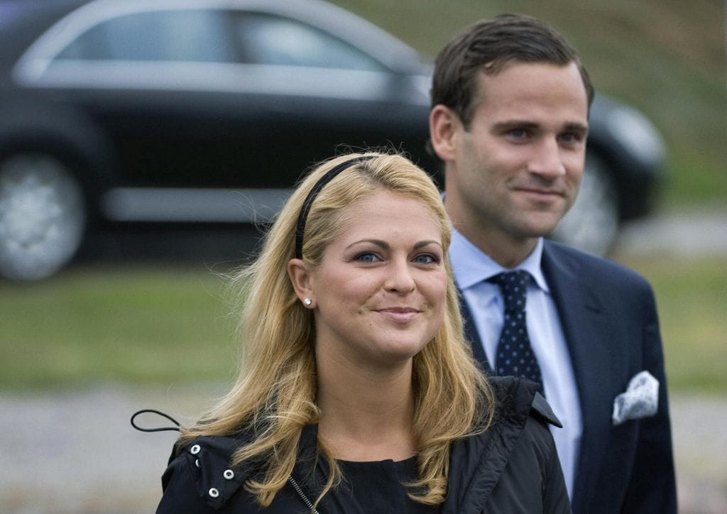 Imagen de la pareja tomada en el verano de 2009 durante las celebraciones del 27 cumpleaños de la princesa Magdalena