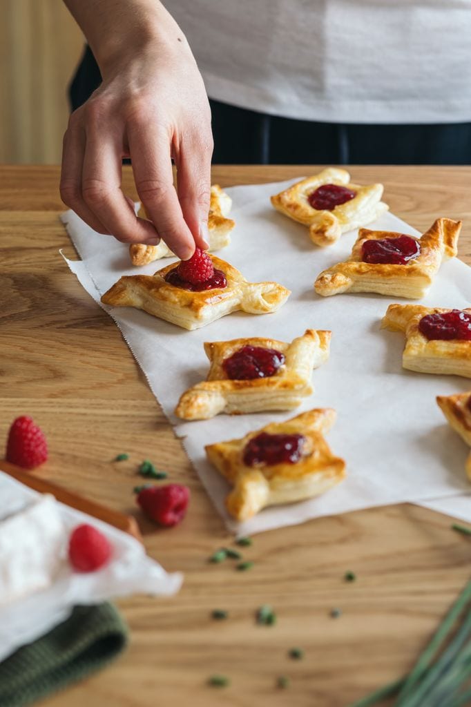 Hojaldre y fruta, una combinación ganadora
