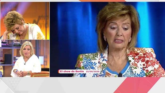 Las lágrimas de Terelu al ver el sufrimiento de su madre hablando de Edmundo Arrocet