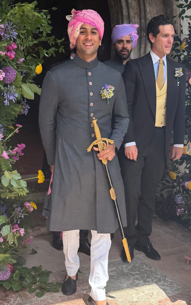 Padmanabh Singh, maharajá de Paipur y primo del novio
