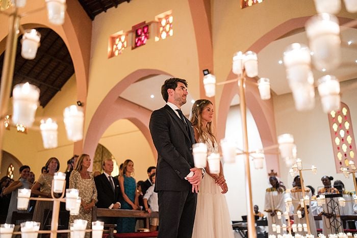 Boda en iglesia de Marrakech