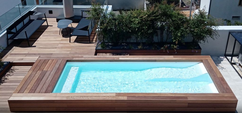 Jacuzzi de madera
