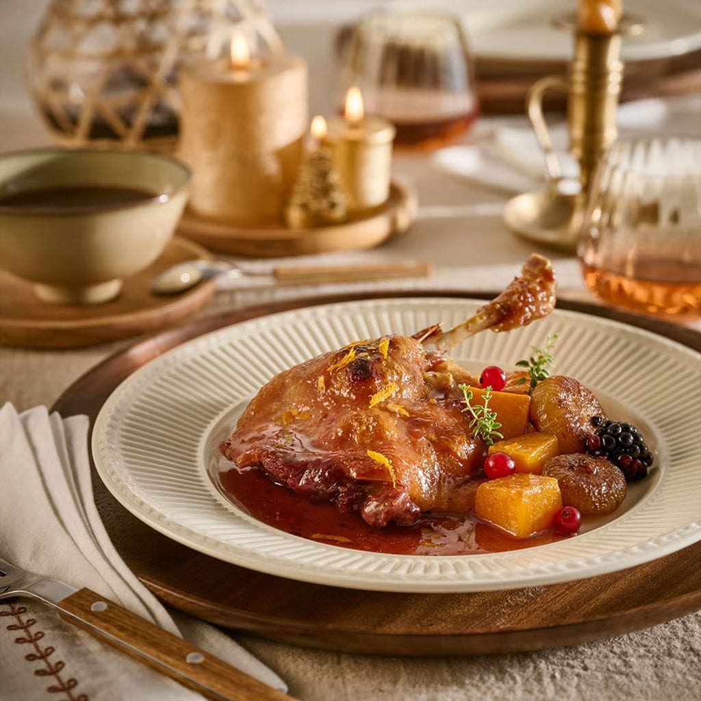 7. Confit de pato a la naranja