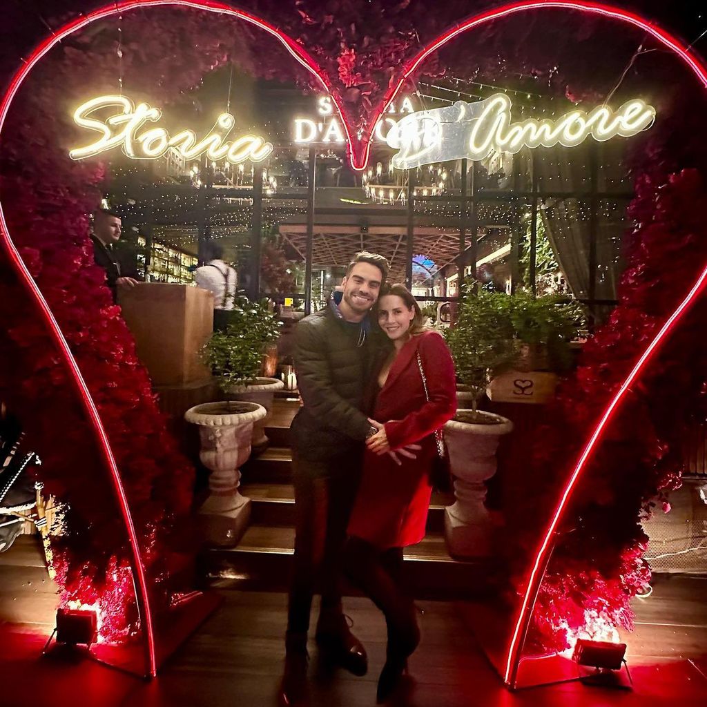 Carmen Villalobos y Frederik Oldenburg