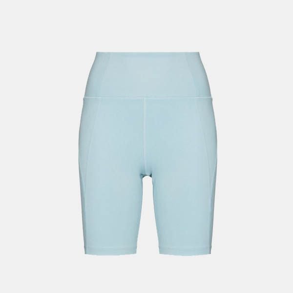 mallas ciclistas azul pastel