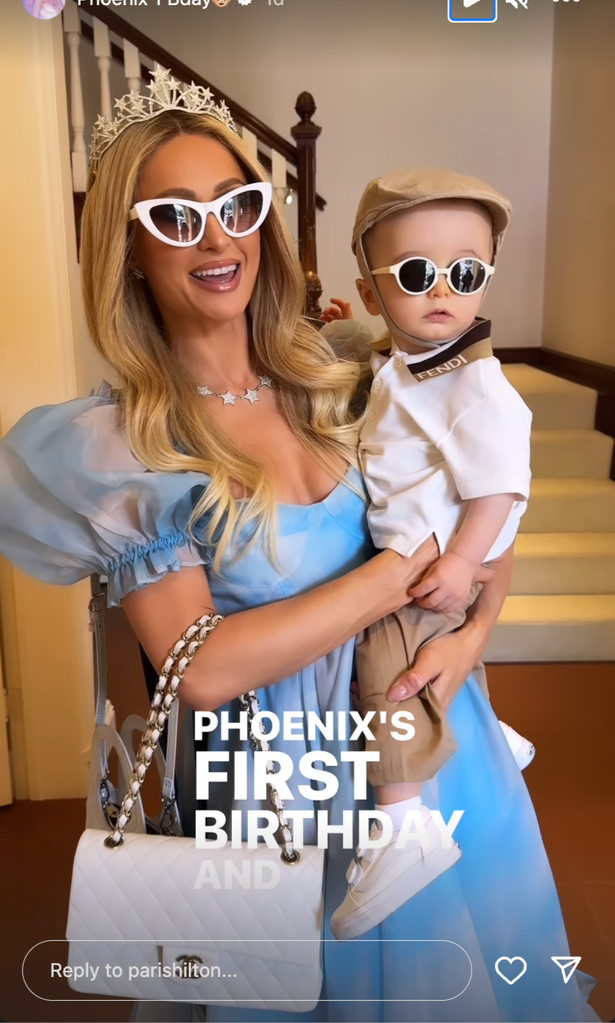 paris hilton fiesta hijo phoenix