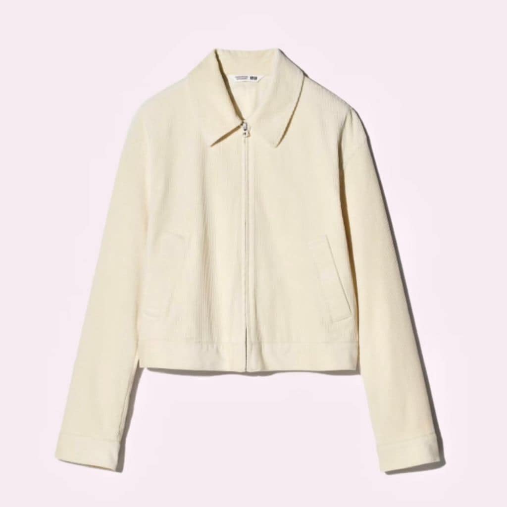 Chaqueta corta de pana de Uniqlo 