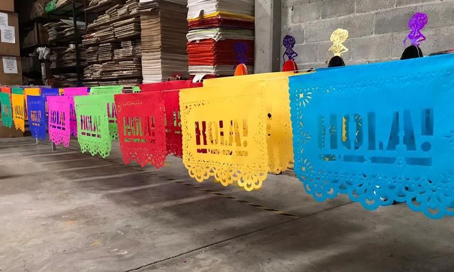 Papel picado para día de Muertos