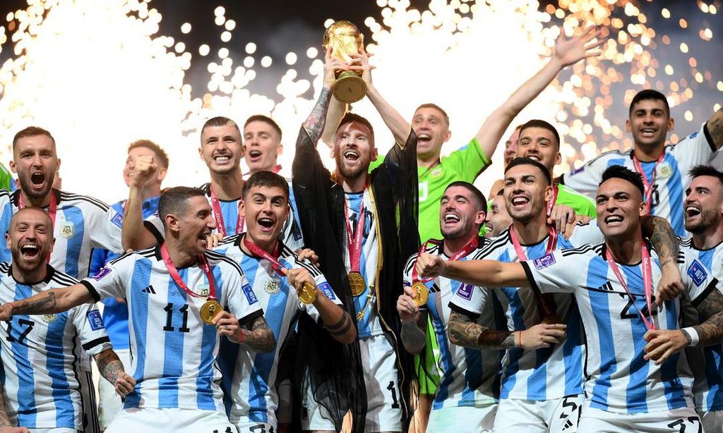 triunfo de argentina en el mundial de catar