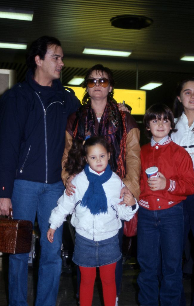 Una de las imágenes familiares que ha compartido Shaila el día del cumpleaños de Rocío Dúrcal