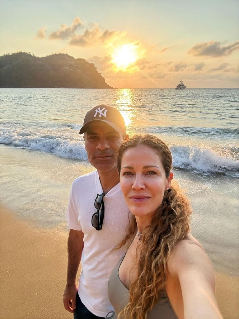 Rafa Márquez y Jaydy Michel en sus vacaciones