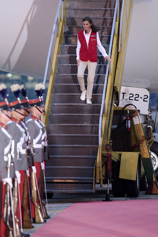 Reina Letizia en Guatemala