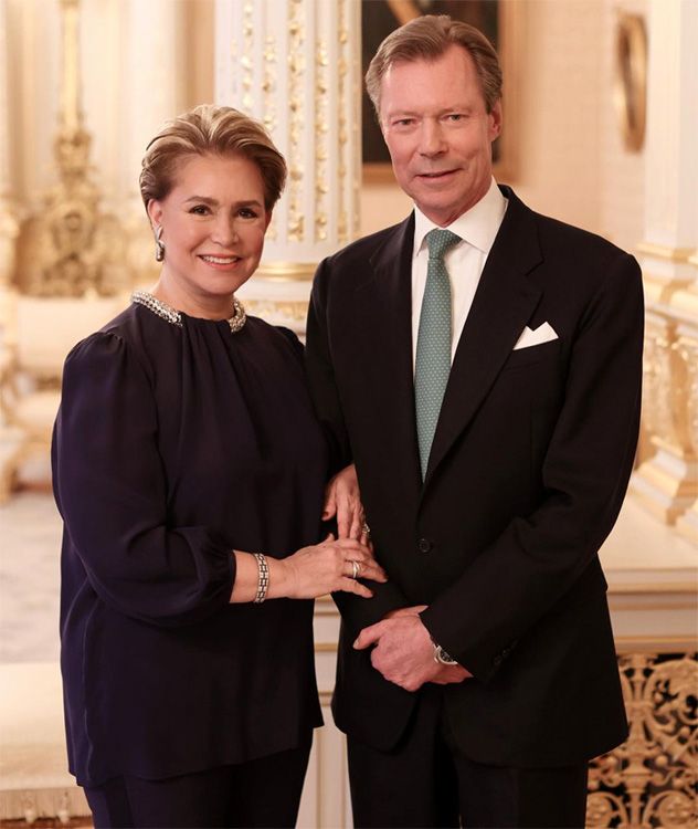 Los grandes duques Enrique y María Teresa