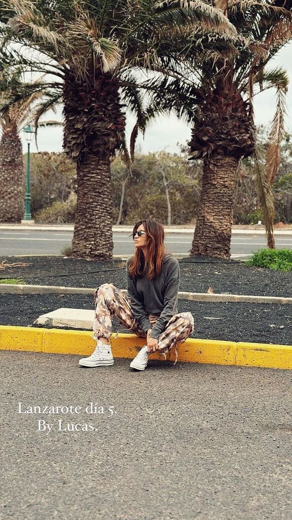 Sara Carbonero en Lanzarote