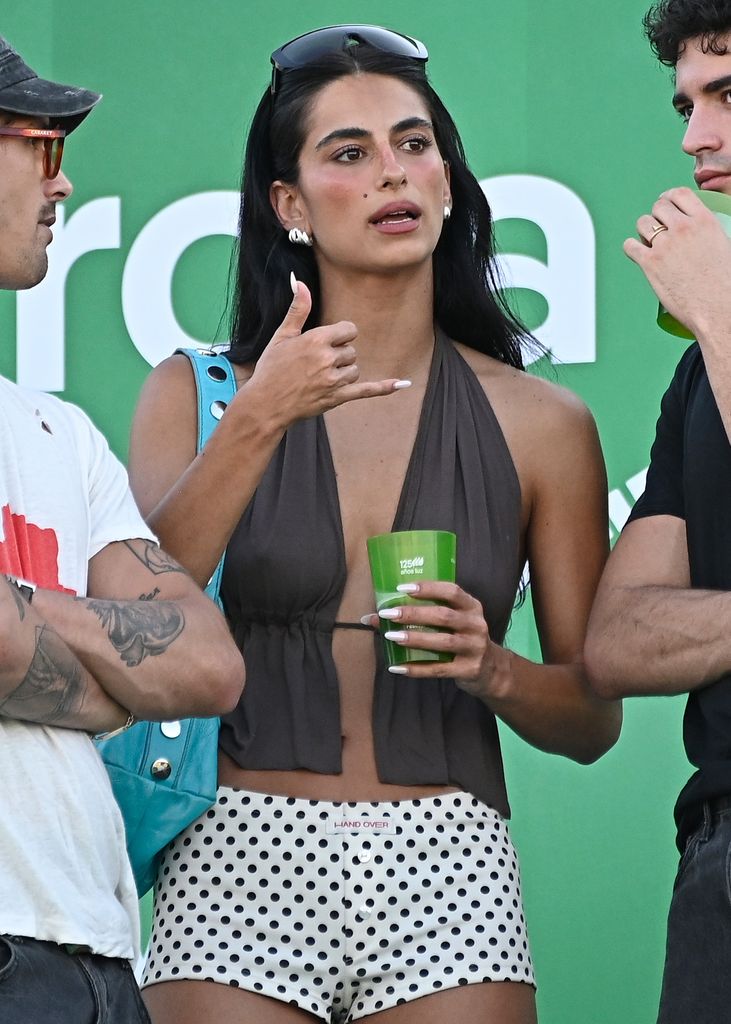 Begoña Vargas, en el concierto de Ana Mena